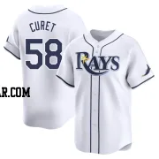 Yoniel Curet Men's Tampa Bay Rays White Limited Home Jersey