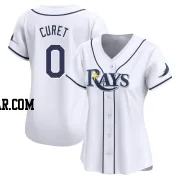 Yoniel Curet Women's Tampa Bay Rays White Limited Home Jersey