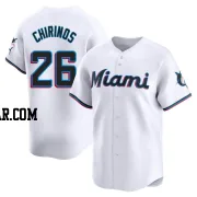 Yonny Chirinos Youth Miami Marlins White Limited Home Jersey