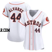 Yordan Alvarez Women's Houston Astros White Limited Home Jersey