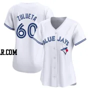 Yosver Zulueta Women's Toronto Blue Jays White Limited Home Jersey