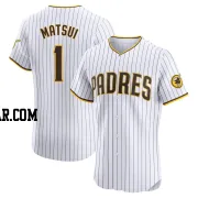 Yuki Matsui Men's San Diego Padres White Elite Home Jersey