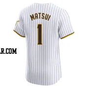 Yuki Matsui Men's San Diego Padres White Elite Home Jersey