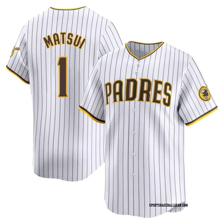 Yuki Matsui Men's San Diego Padres White Limited Home Jersey