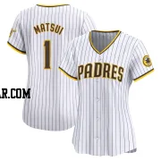 Yuki Matsui Women's San Diego Padres White Limited Home Jersey