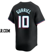 Yuli Gurriel Men's Miami Marlins Black Limited Alternate Jersey