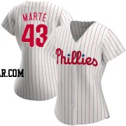 Yunior Marte Women's Philadelphia Phillies White Authentic Home Jersey