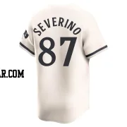 Yunior Severino Men's Minnesota Twins Cream Limited Alternate Jersey