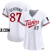 Yunior Severino Women's Minnesota Twins White Limited Home Jersey