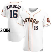 Yusei Kikuchi Men's Houston Astros White Authentic Home Jersey