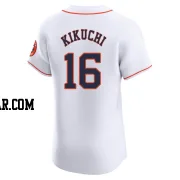 Yusei Kikuchi Men's Houston Astros White Elite Home Jersey