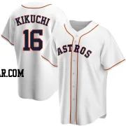 Yusei Kikuchi Men's Houston Astros White Replica Home Jersey