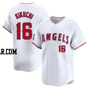 Yusei Kikuchi Men's Los Angeles Angels White Limited Home Jersey