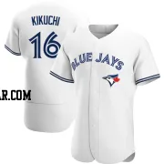 Yusei Kikuchi Men's Toronto Blue Jays White Authentic Home Jersey