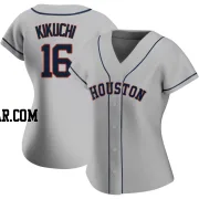 Yusei Kikuchi Women's Houston Astros Gray Authentic Road 2020 Jersey