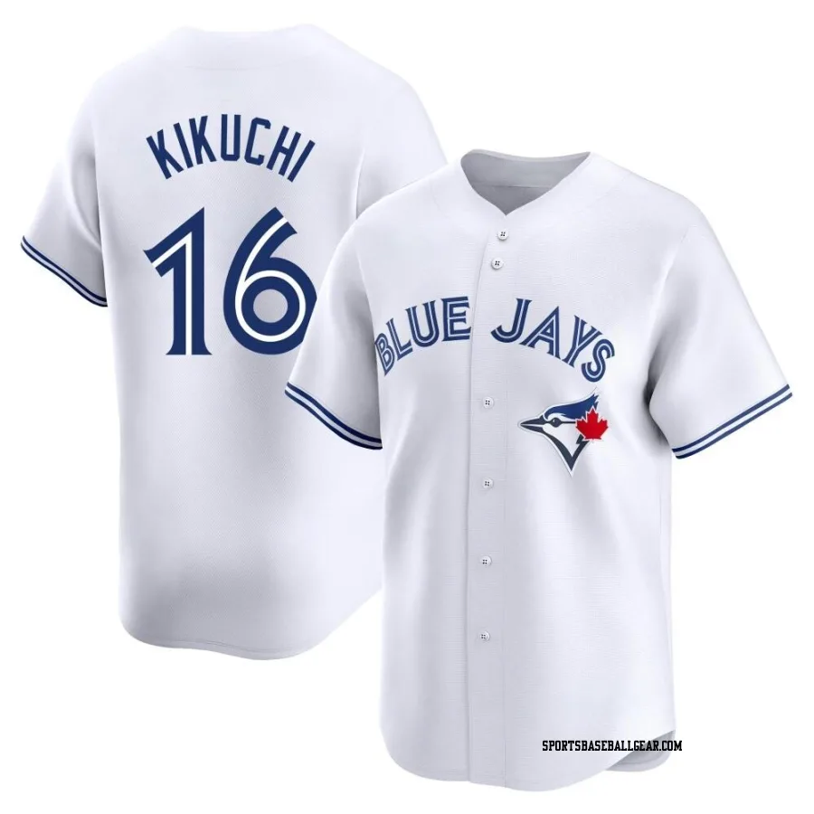 Yusei Kikuchi Youth Toronto Blue Jays White Limited Home Jersey