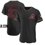 Zac Gallen Men's Arizona Diamondbacks Black Authentic Alternate Jersey