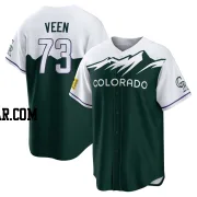 Zac Veen Men's Colorado Rockies Green Replica 2022 City Connect Jersey