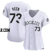 Zac Veen Women's Colorado Rockies White Limited Home Jersey