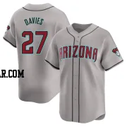 Zach Davies Youth Arizona Diamondbacks Gray Limited Away Jersey