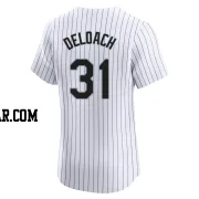 Zach DeLoach Men's Chicago White Sox White Elite Home Jersey