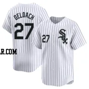 Zach DeLoach Men's Chicago White Sox White Limited Home Jersey