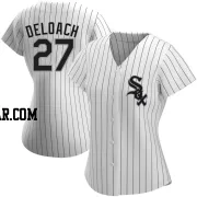 Zach DeLoach Women's Chicago White Sox White Authentic Home Jersey