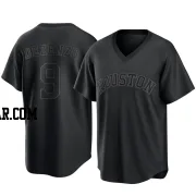 Zach Dezenzo Men's Houston Astros Black Replica Pitch Fashion Jersey