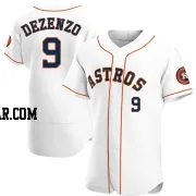 Zach Dezenzo Men's Houston Astros White Authentic Home Jersey