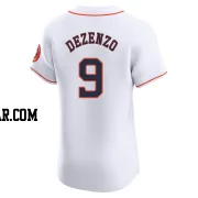 Zach Dezenzo Men's Houston Astros White Elite Home Jersey