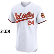 Zach Eflin Men's Baltimore Orioles White Elite Home Jersey