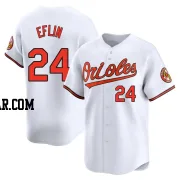 Zach Eflin Men's Baltimore Orioles White Limited Home Jersey