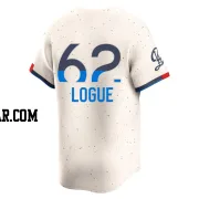 Zach Logue Men's Los Angeles Dodgers Cream Limited 2024 City Connect Jersey