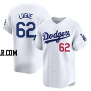 Zach Logue Men's Los Angeles Dodgers White Limited 2024 World Tour Seoul Series Home Jersey