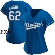 Zach Logue Women's Los Angeles Dodgers Royal Authentic Alternate Jersey