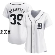 Zach McKinstry Women's Detroit Tigers White Limited Home Jersey