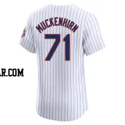 Zach Muckenhirn Men's New York Mets White Elite Home Jersey