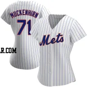 Zach Muckenhirn Women's New York Mets White Replica Home Jersey