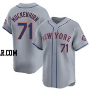 Zach Muckenhirn Youth New York Mets Gray Limited Away Jersey