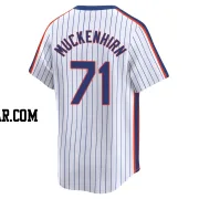 Zach Muckenhirn Youth New York Mets White Limited Cooperstown Collection Jersey