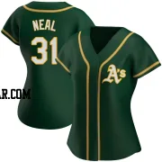 Zach Neal Women's Oakland Athletics Green Replica Alternate Jersey