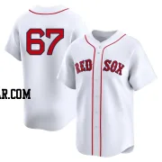 Zach Penrod Men's Boston Red Sox White Limited 2nd Home Jersey