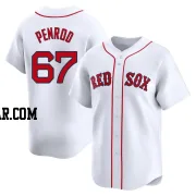 Zach Penrod Men's Boston Red Sox White Limited Home Jersey