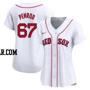 Zach Penrod Women's Boston Red Sox White Limited Home Jersey