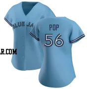 Zach Pop Women's Toronto Blue Jays Blue Replica Jersey