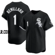 Zach Remillard Men's Chicago White Sox Black Limited Alternate Jersey