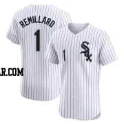 Zach Remillard Men's Chicago White Sox White Elite Home Jersey