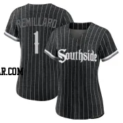 Zach Remillard Women's Chicago White Sox Black Authentic 2021 City Connect Jersey