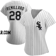 Zach Remillard Women's Chicago White Sox White Authentic Home Jersey