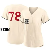 Zachary Kent Women's Texas Rangers Cream Replica 2023 City Connect Jersey